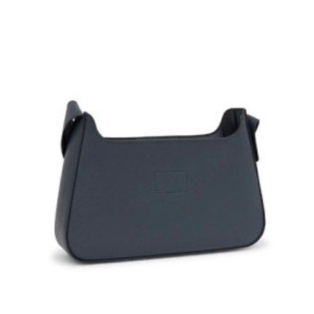 🐨 {PRICE FIRM} TOUS Lucia Dark Shoulder Bag ~ Grey - Picture 3 of 12